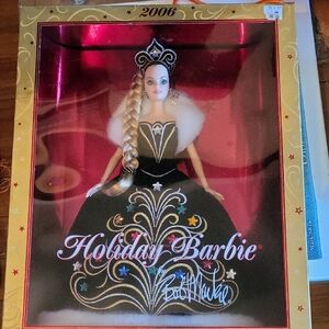 2006 Barbie Holiday Doll By Bob Mackie